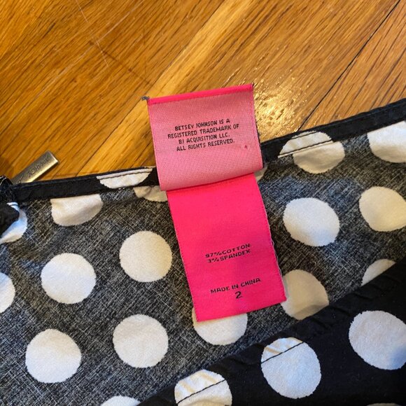 Torrid Betsey Johnson Collection Black/White Fit/Flare Dress Size 2 (18-20) - Picture 4 of 9